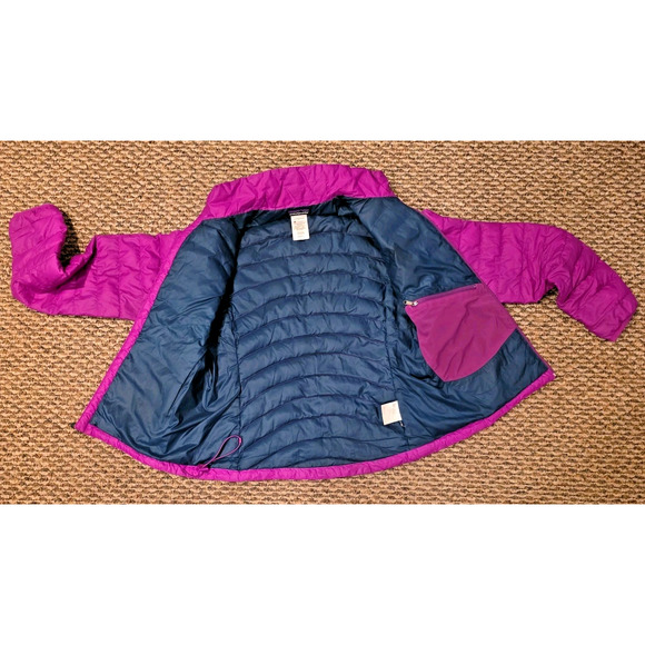 Patagonia Women’s Small Magenta Puffer Jacket Goose Down Insulated Warm Outdoor - Picture 4 of 10